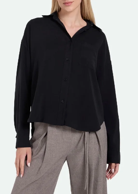 Avias Shirt-- Cashmere Blend Cotton Blend Poly Blend