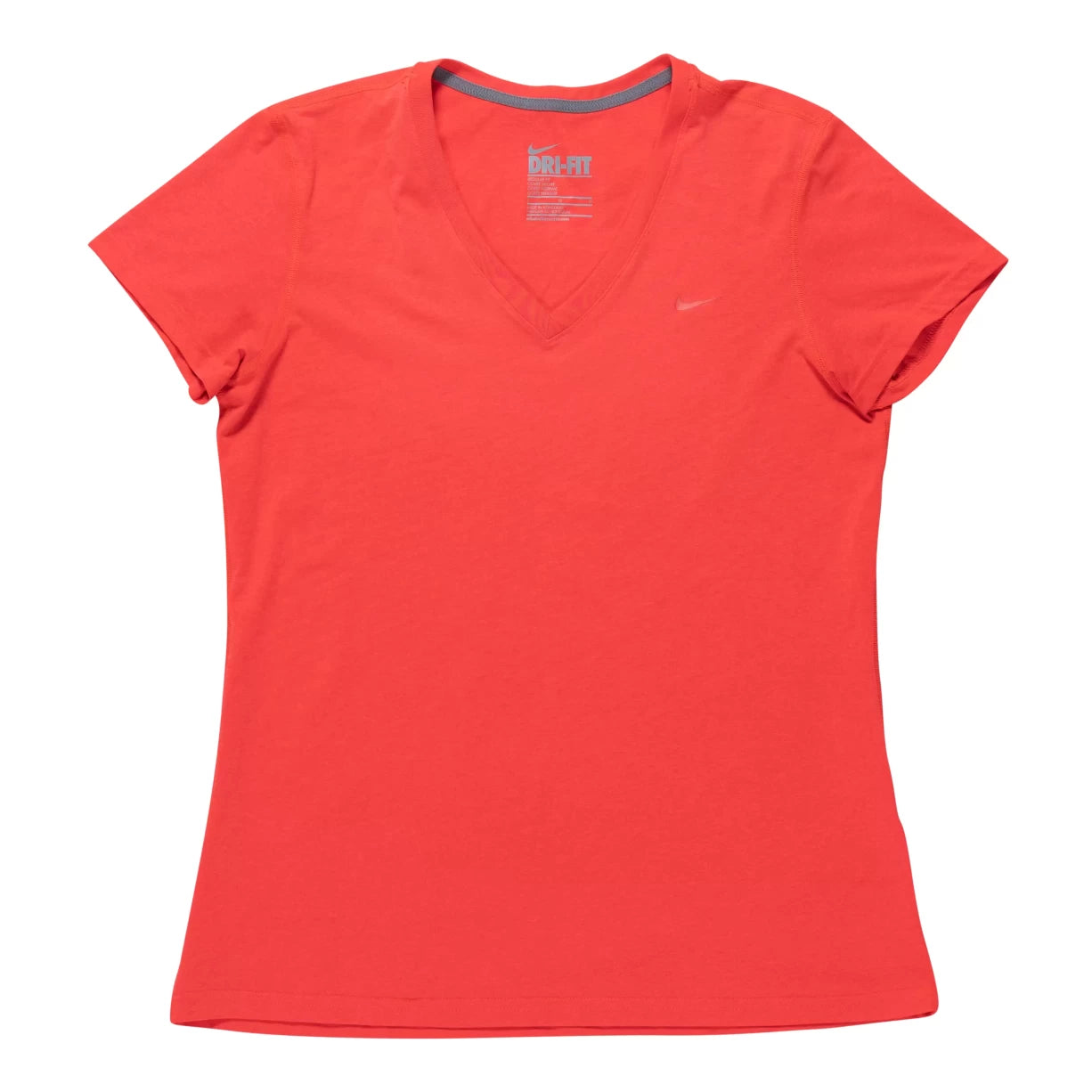 Nike DRIFIT V-Neck TShirt - Women's-- Chenille Blend Fleece Blend Nylon Blend