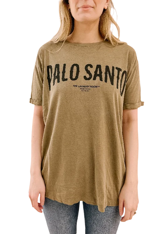 Palo Santo T-Shirt-- Real Fur Shearling Chenille