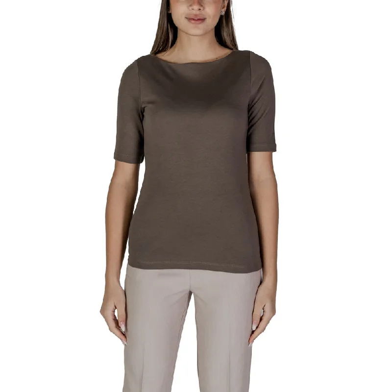 Street One  Cotton Tops & Women's T-Shirt-- Rayon Velvet Corduroy