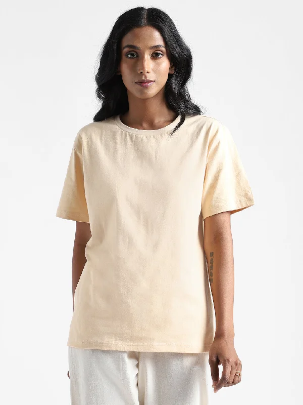 LivBio Women's T-Shirt | Rust Cream | 100% Organic Cotton | Naturally Dyed Fiber | Casual Crew Neck-- Plaid T-Shirt Polka Dot Checkered LivBio Women's T-Shirt | Rust Cream | 100% Organic Cotton | Naturally Dyed Fiber | Casual Crew Neck-- Plaid T-Shirt Polka Dot Checkered