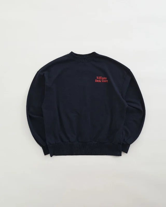 BOOK STORE SWEAT SHIRT-- Polka Dot Checkered Tartan