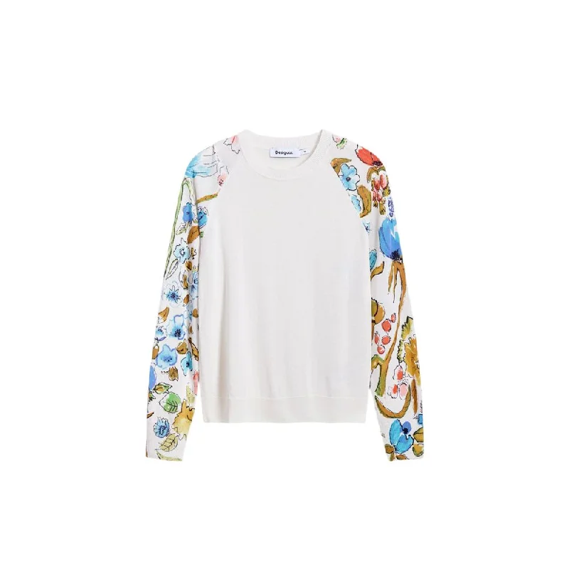 Desigual  Viscose Tops & Women's T-Shirt-- Spandex Blend Rayon Blend Denim Blend