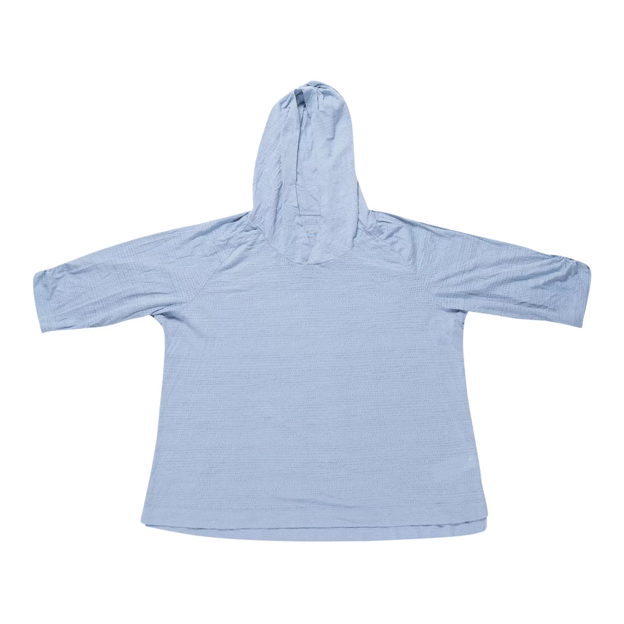 Columbia 3/4 Sleeve Hooded Shirt  - Women's-- Handmade Hand-knitted Hand-woven