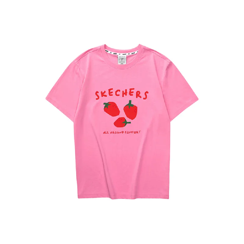 Women's Printed T-shirt-- Silk Blend Satin Velvet