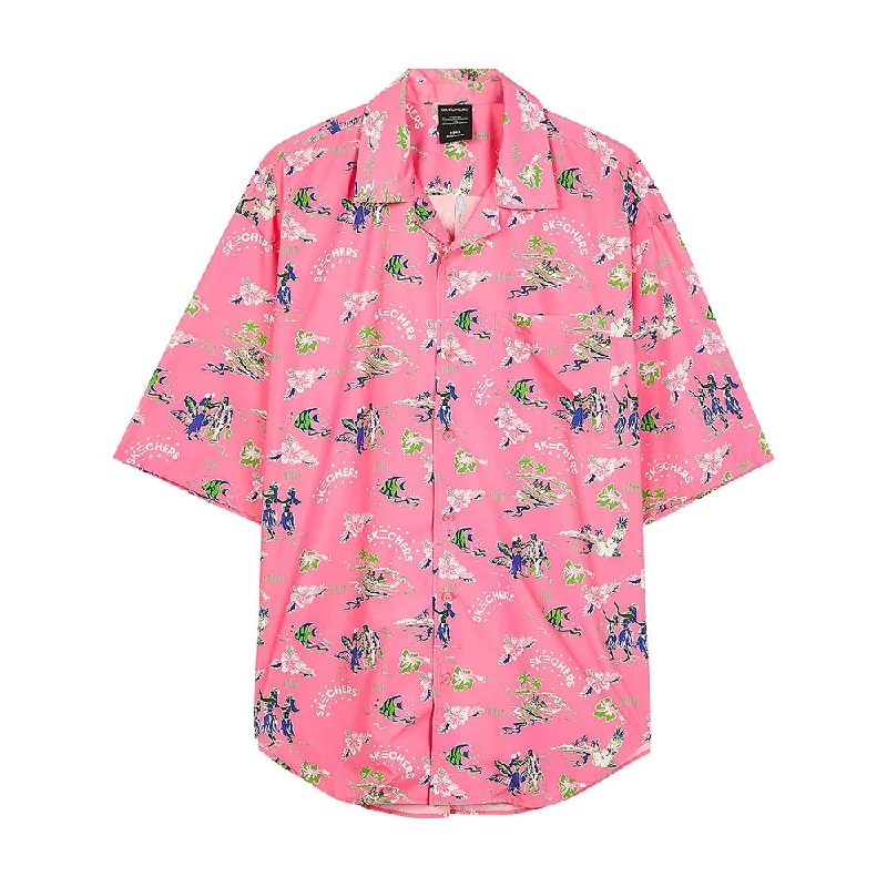 Unisex Short Sleeve Sports Shirt-- Collared Crew Neck Turtle Neck