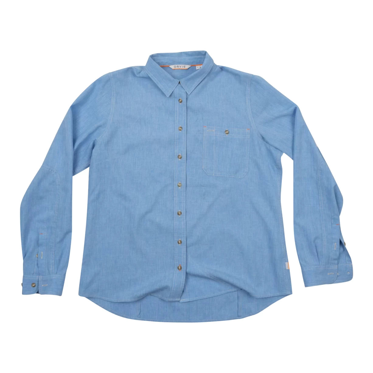 Orvis Flat Creek Flannel Work Shirt - Women's-- Print Jacquard Patchwork
