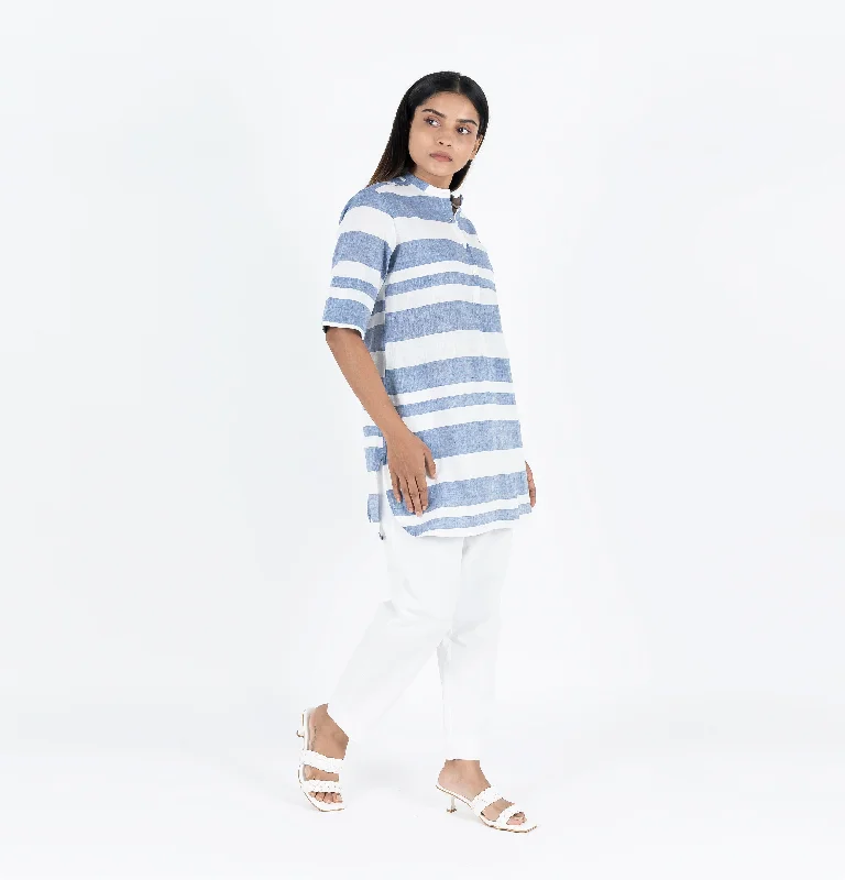 Symmetry Shirt-- Welt Pockets Slit Pockets Flap Pockets