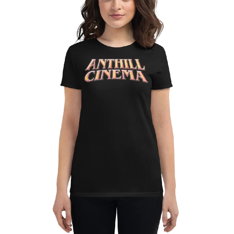 Vintage Horror Anthill Cinema Women's short sleeve t-shirt-- Modern Contemporary Chic Vintage Horror Anthill Cinema Women's short sleeve t-shirt-- Modern Contemporary Chic