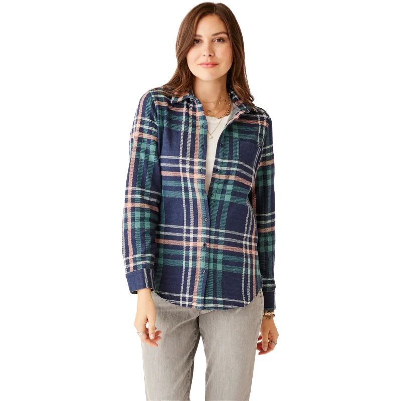 Women's Fairbanks Supersoft Shirt-- Denim Fabric Leather Fabric Suede Fabric
