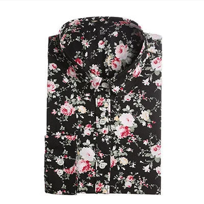 black floral