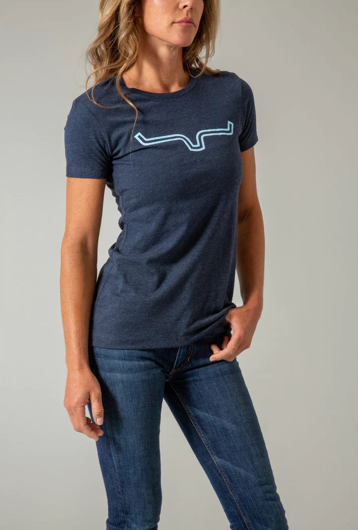 Kimes Ranch Outlier Navy Shirt-- Boxy Fit Fitted Loose
