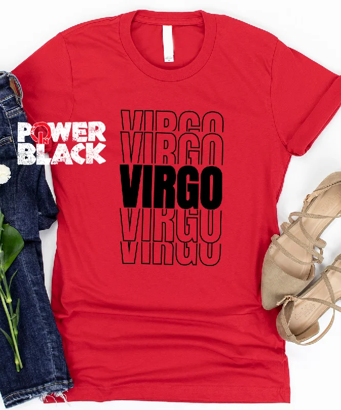 Red Shirt with Black