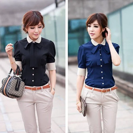 Career shirt new Promotions hot trendy cozy women clothes plus size Casual shirt Korean Slim shirt-- Welt Pockets Slit Pockets Career shirt new Promotions hot trendy cozy women clothes plus size Casual shirt Korean Slim shirt-- Welt Pockets Slit Pockets