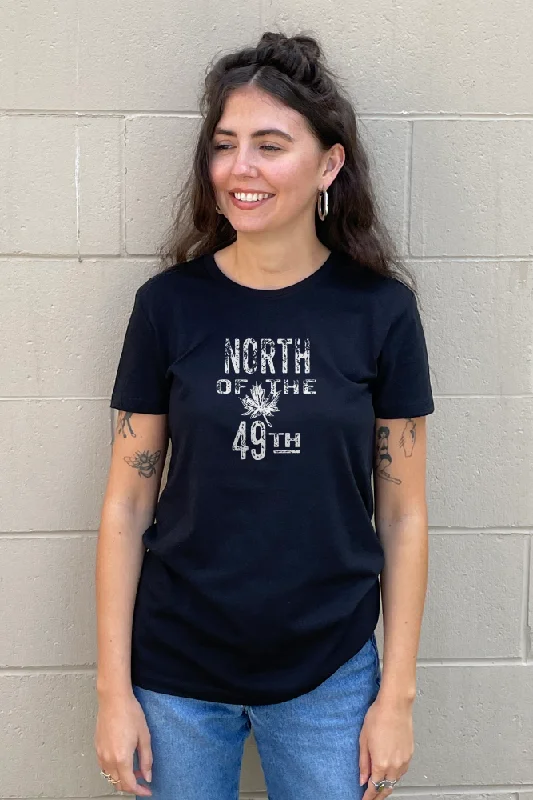 North of the 49th T-shirt (Womens)-- Faux Fur Fabric Real Fur Fabric Shearling Fabric North of the 49th T-shirt (Womens)-- Faux Fur Fabric Real Fur Fabric Shearling Fabric