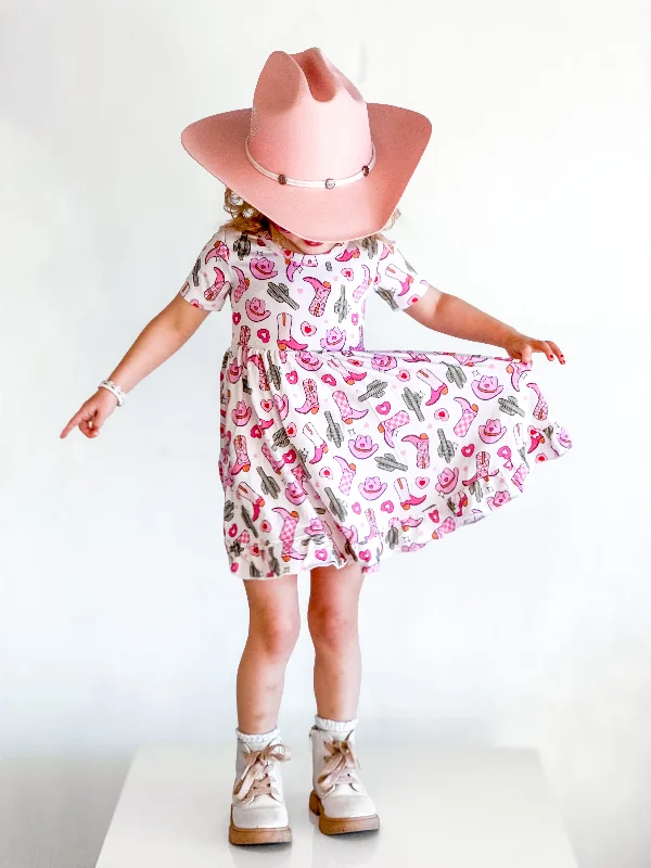 HOWDY VALENTINE EXCLUSIVE DREAM RUFFLE DRESS Tunics Winter warm