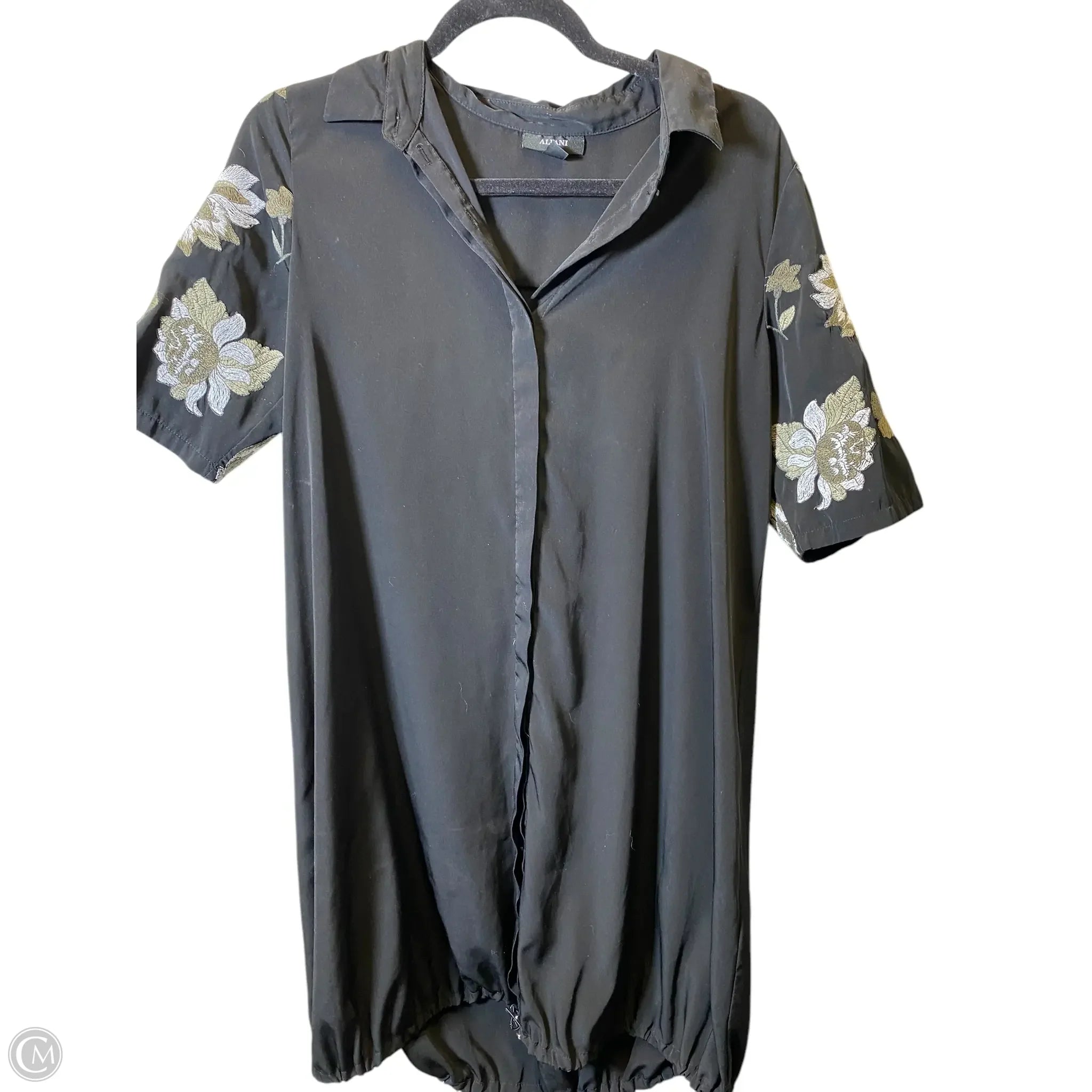 Dress Casual Short By Alfani In Black, Size: S Tunics Fall fleece