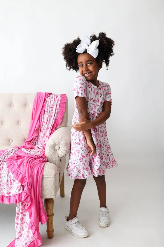 LOVE VIBEZZZ EXCLUSIVE DREAM RUFFLE DRESS Tunics Fashionable chic