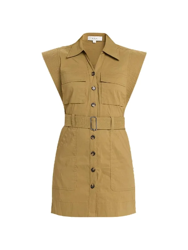 Women's Ava Dress In Drill Tunics Travel practical