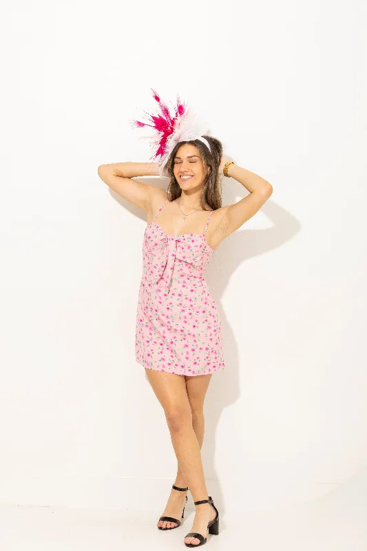 Anything Could Happen Pink Mini Dress Cozy Ruched Mini Dress