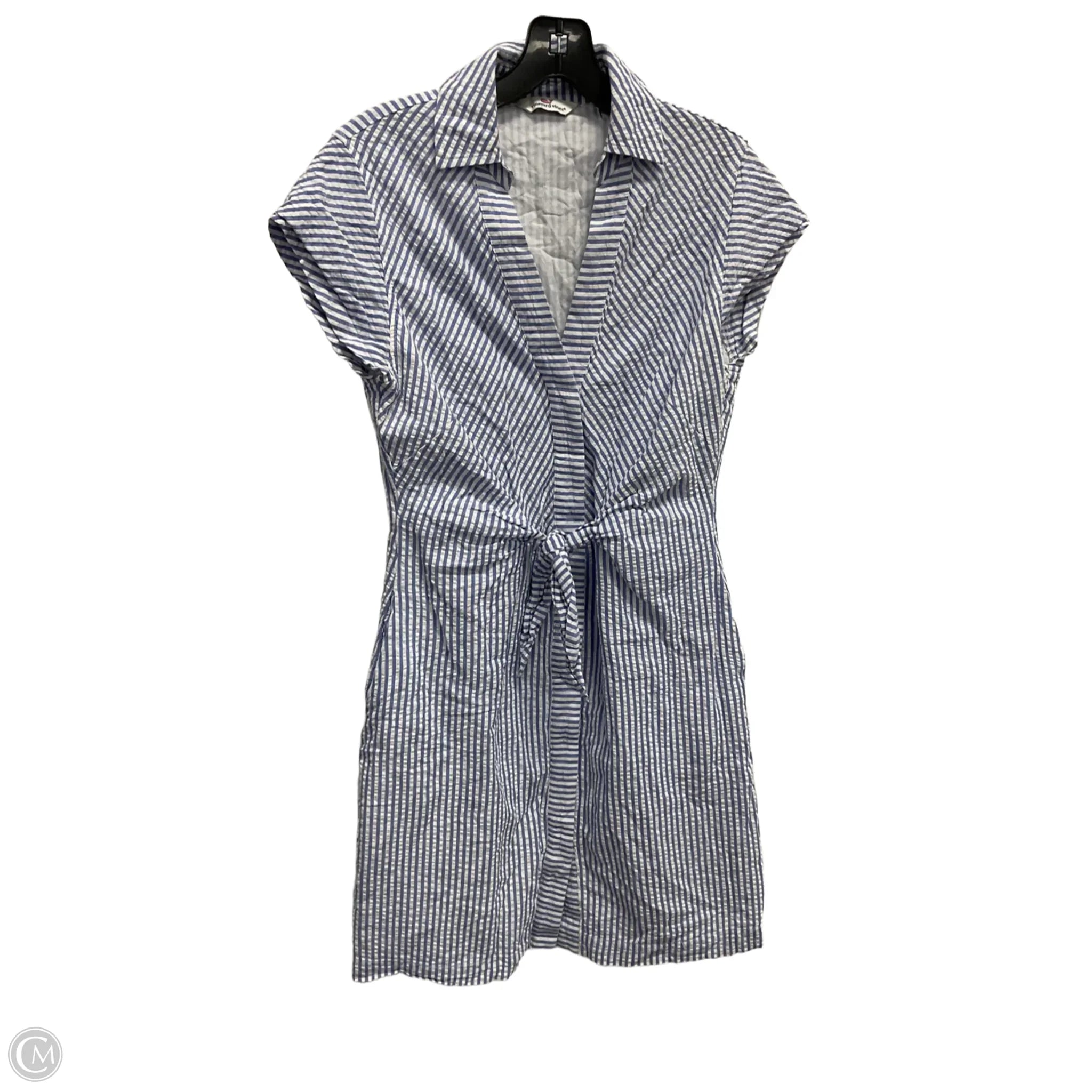 Dress Casual Short By Vineyard Vines In Striped Pattern, Size: S Tunics Canvas sturdy Dress Casual Short By Vineyard Vines In Striped Pattern, Size: S Tunics Canvas sturdy