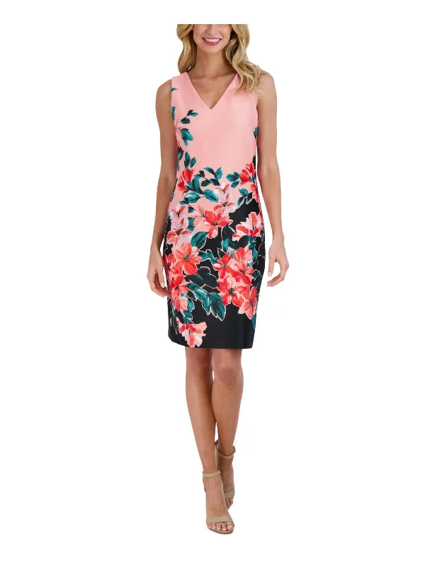 Womens Summer Short Sheath Dress Tunics Yoga stretchy