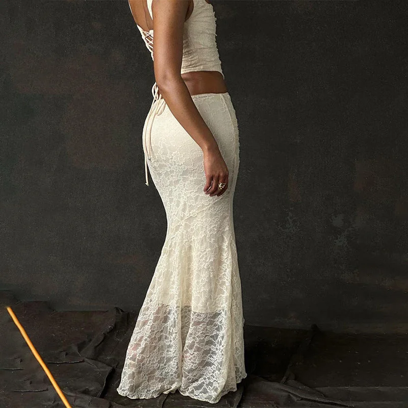 Milky White Skirt