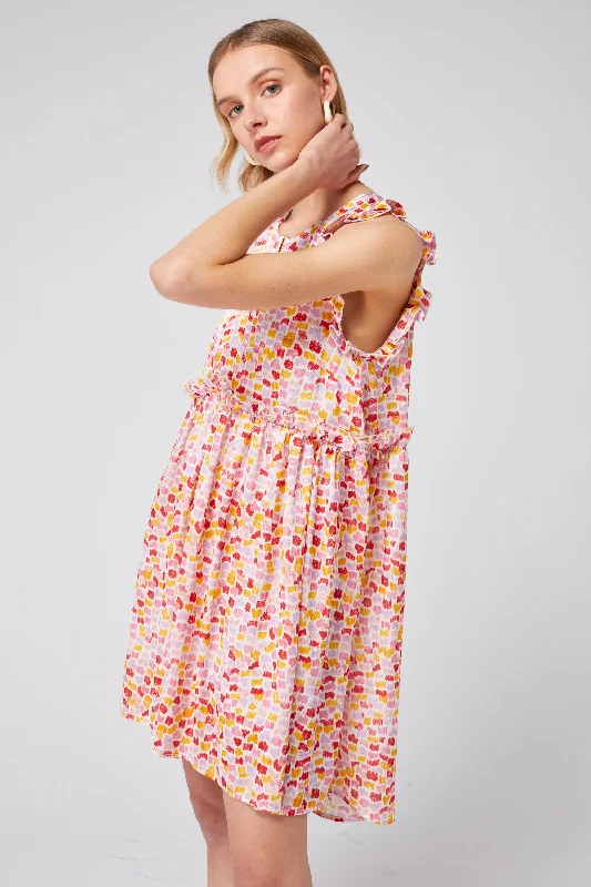 Kaya dress in Palette print Tunics Travel practical