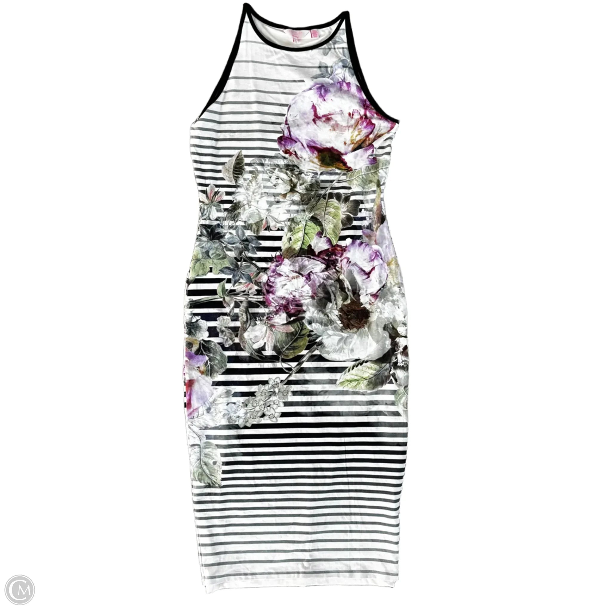 Dress Casual Maxi By Ted Baker In Floral Print, Size: S Tunics Chinos classic