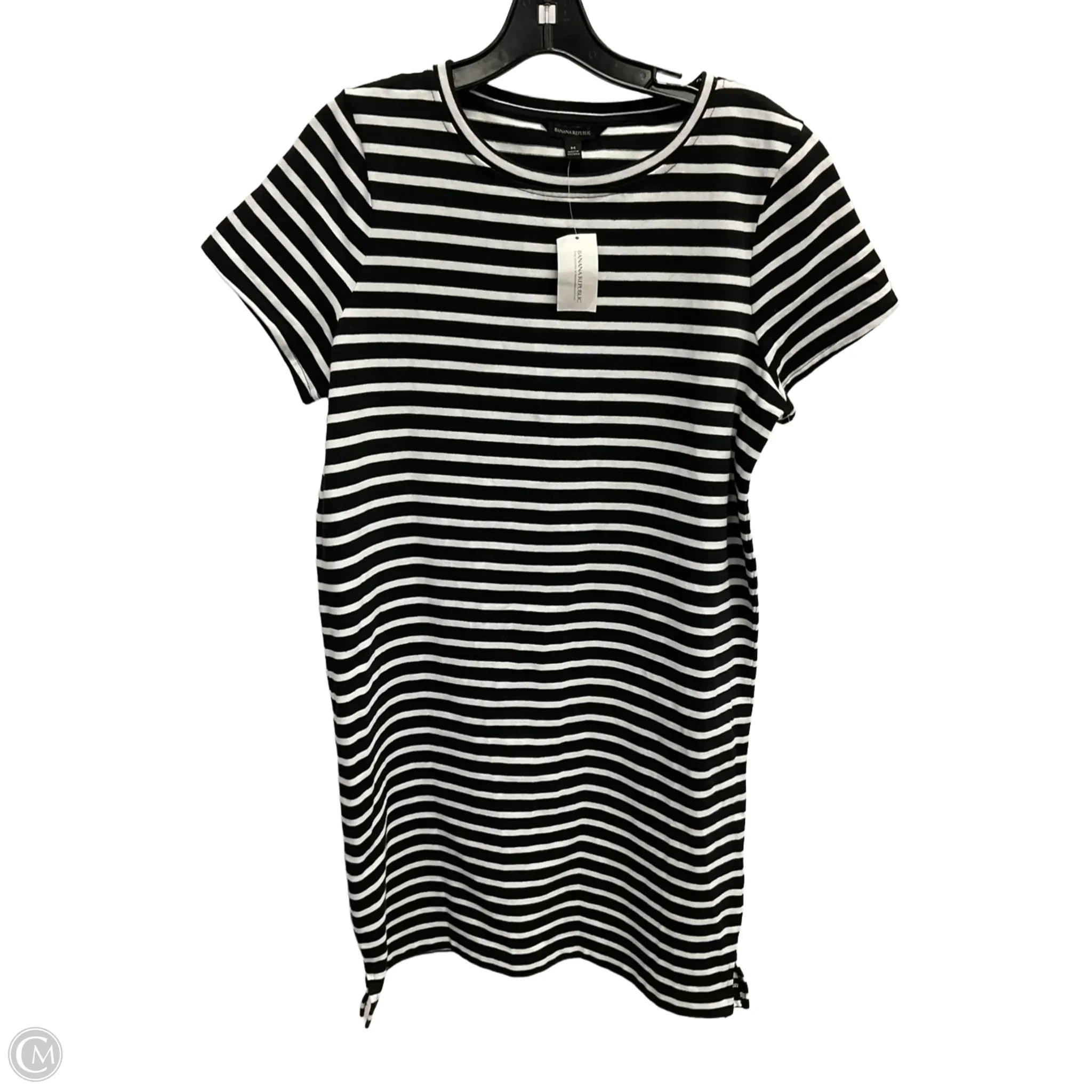 Dress Casual Short By Banana Republic In Striped Pattern, Size: M Elegant Long Evening