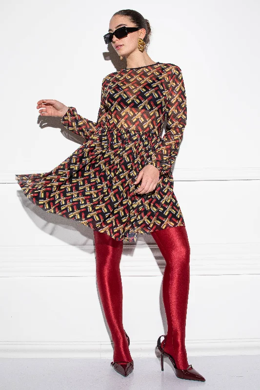 Itto-Jozefa Queen & Glam dress Tunics Sophisticated sleek