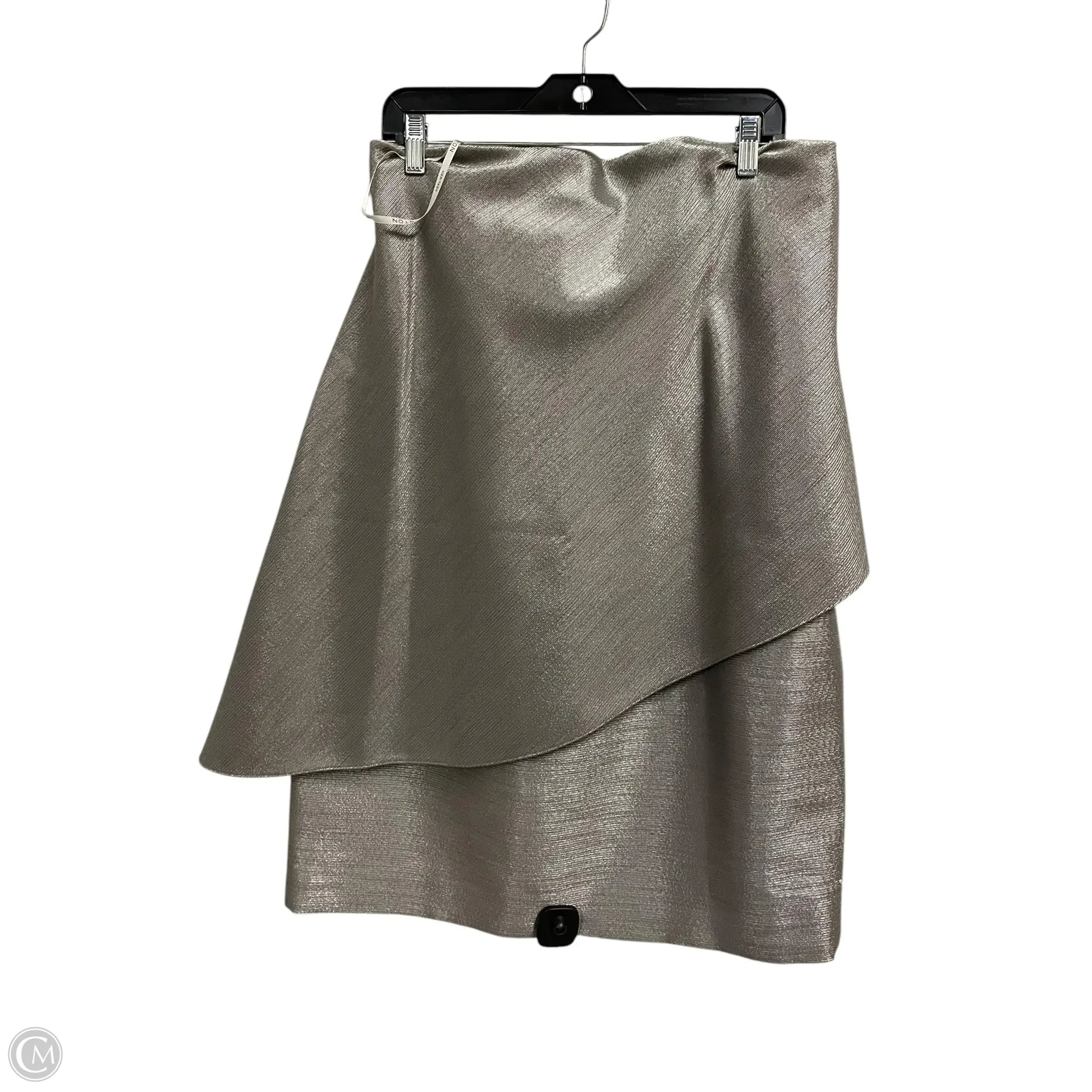 Dress Designer By Halston In Silver, Size: L Tunics Cozy comfortable