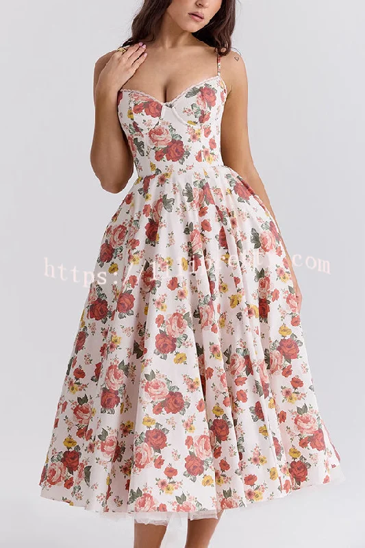 Love Is Love Floral Print Halter Mesh Double Hem Midi Mini Dress Fashionable Mini Dress with Slits Love Is Love Floral Print Halter Mesh Double Hem Midi Mini Dress Fashionable Mini Dress with Slits