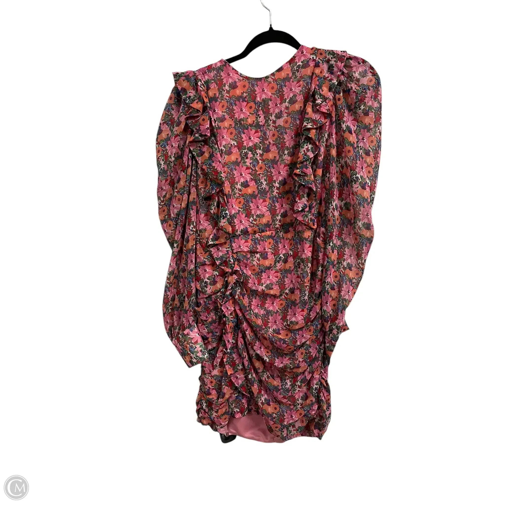 Dress Party Short By Zara In Pink, Size: L Tunics Fashionable trendy