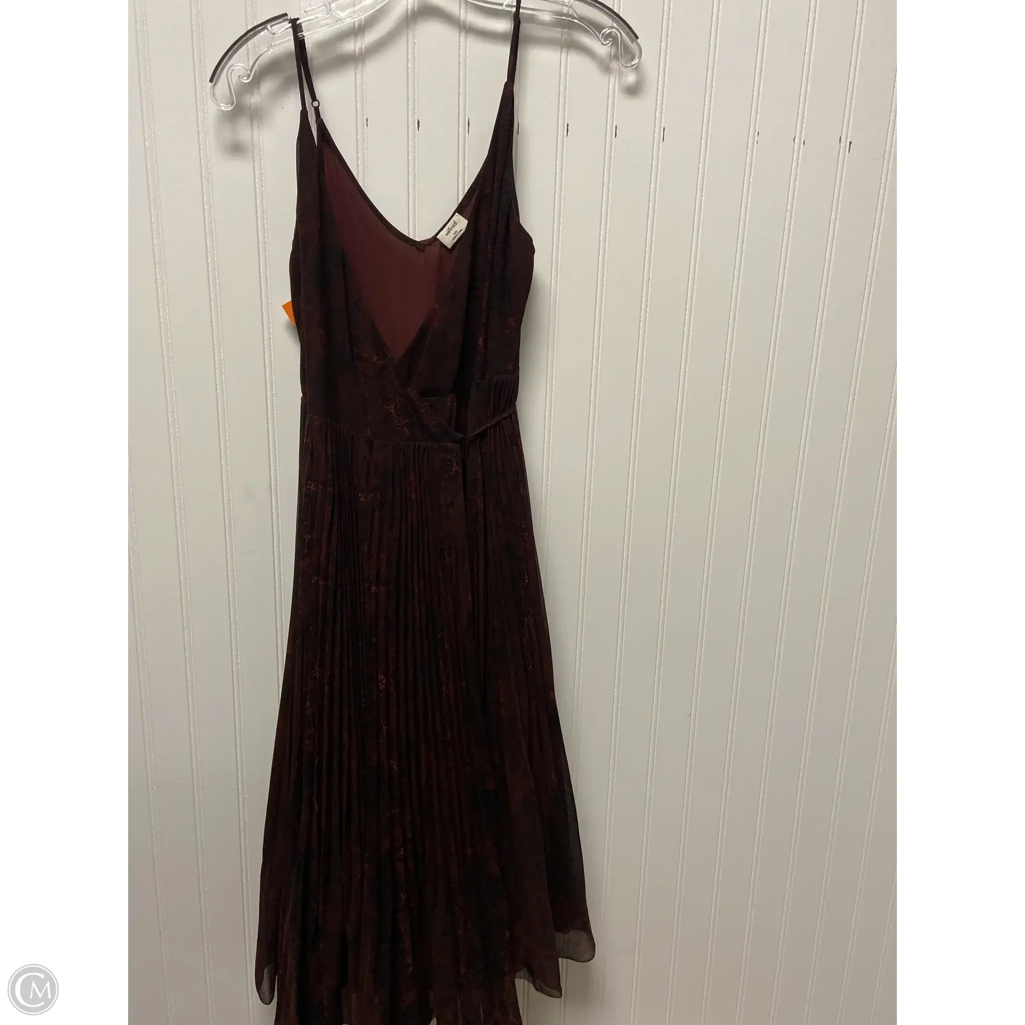 Dress Party Midi By Wilfred In Red, Size: Xxs Tunics Versatile functional