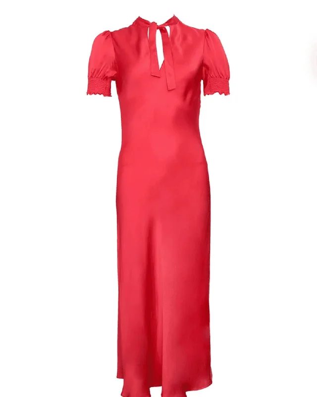 Women's Cerise Cocktail Dress In Pink Tunics Formal black