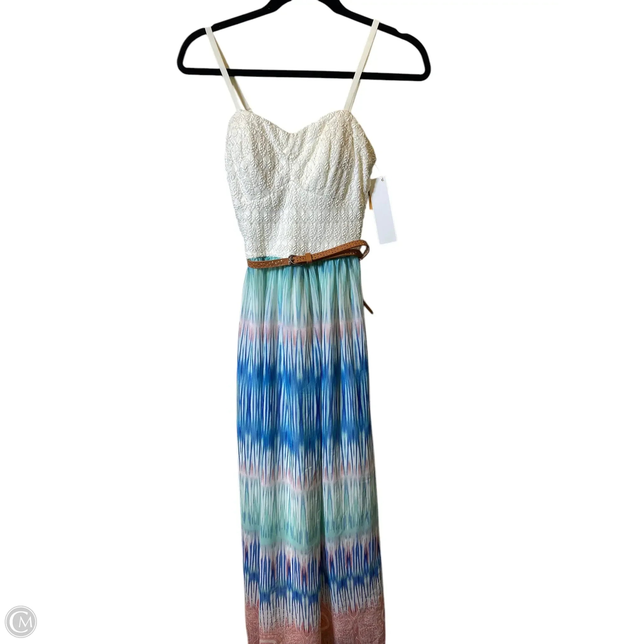 Dress Casual Maxi By Lily Rose In Multi-colored, Size: S Tunics Custom made