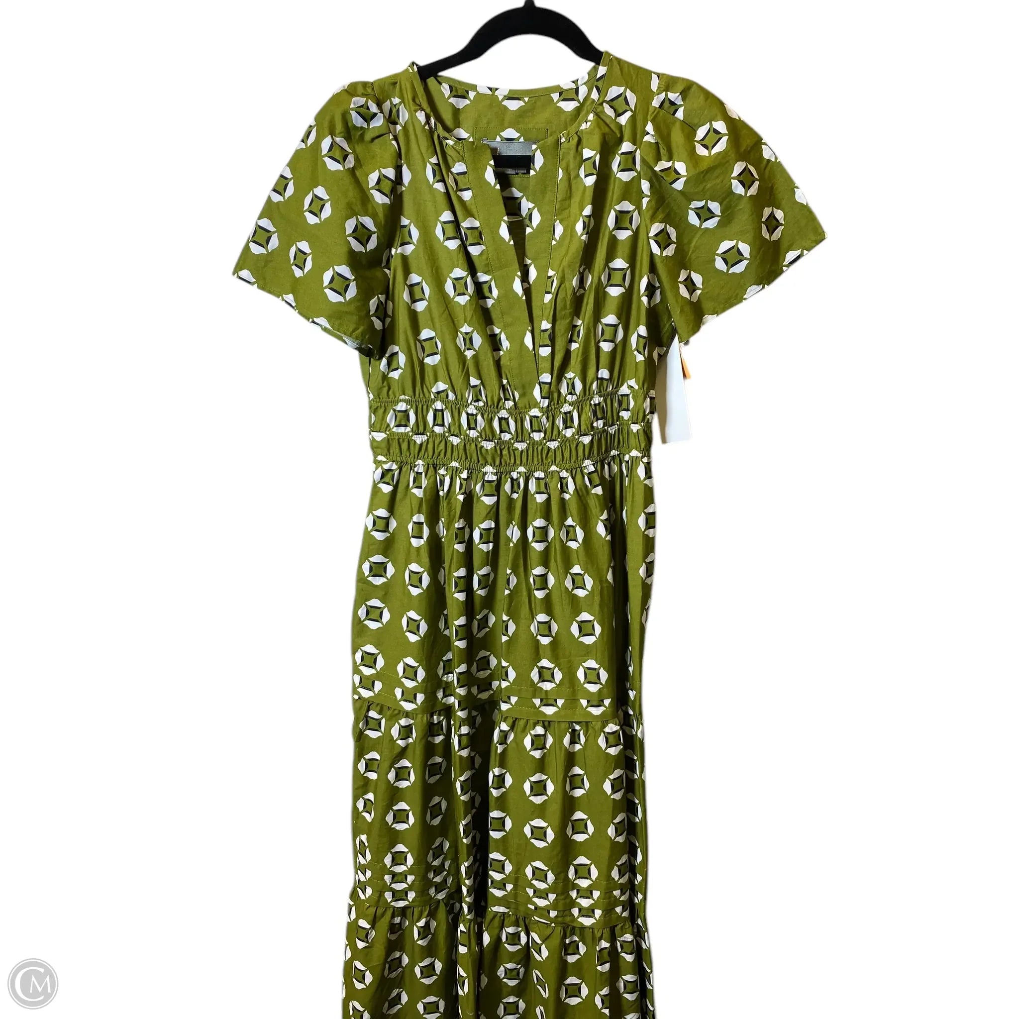 Dress Casual Maxi By Anthropologie In Green, Size: Xs Tunics Occasion special