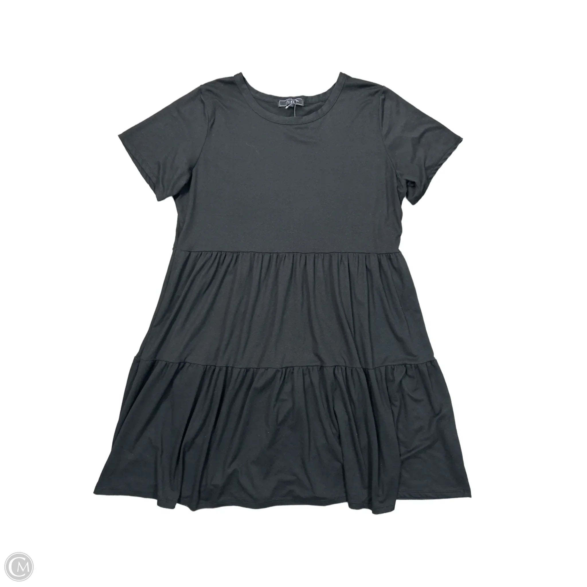 Dress Casual Short By Vibe In Black, Size: 2x Tunics Trendy modern