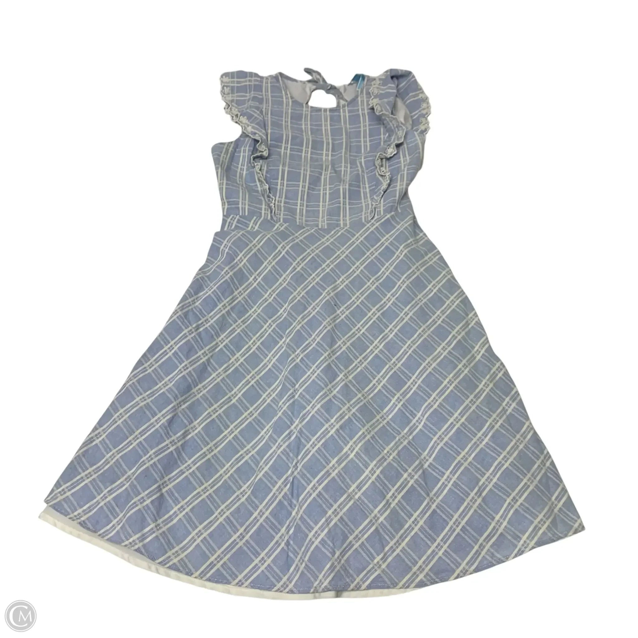 Dress Casual Short By Draper James In Blue & White, Size: Xs Tunics Designer luxury