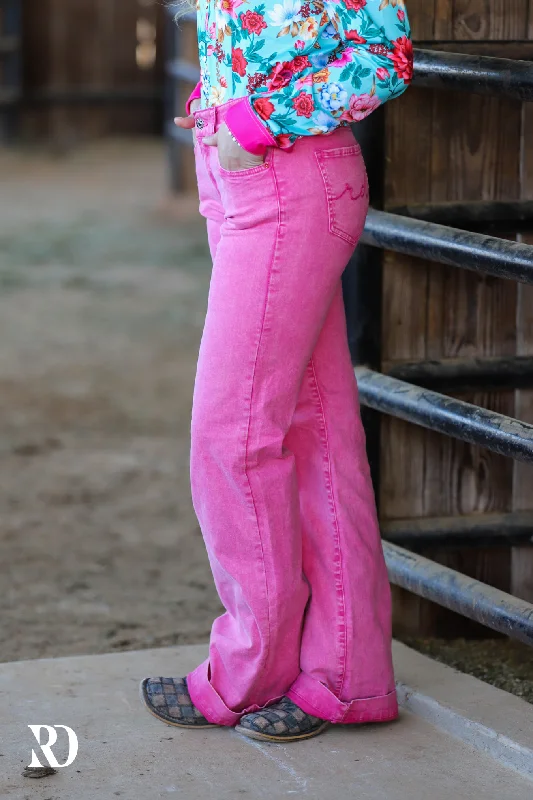 SIGNATURE TROUSER - RETRO PINK Trousers luxurious premium