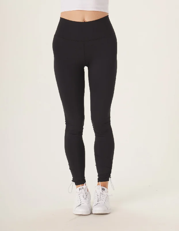 Cinch Legging in Black Elegant Embellished Leggings