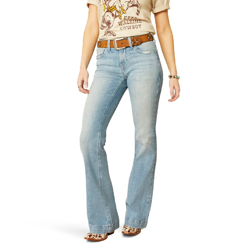Ariat Ladies Perfect Rise Albuquerque Nia Slim Trouser Jeans 10051836 Trousers Elastic Waist Soft Ariat Ladies Perfect Rise Albuquerque Nia Slim Trouser Jeans 10051836 Trousers Elastic Waist Soft