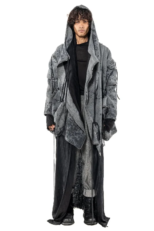Sinead Coat Jersey Tulle Batik