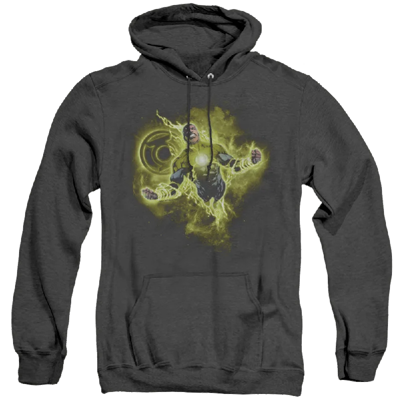 Green Lantern Lantern Nebula - Heather Pullover Hoodie High Neck Pullover