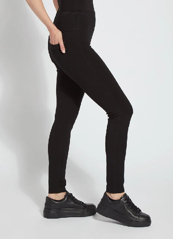 Ponte Toothpick Legging (29" Inseam) Fashionable Sports Compression Leggings