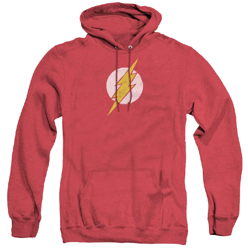Flash, The Rough Flash - Heather Pullover Hoodie Short Puff Sleeve