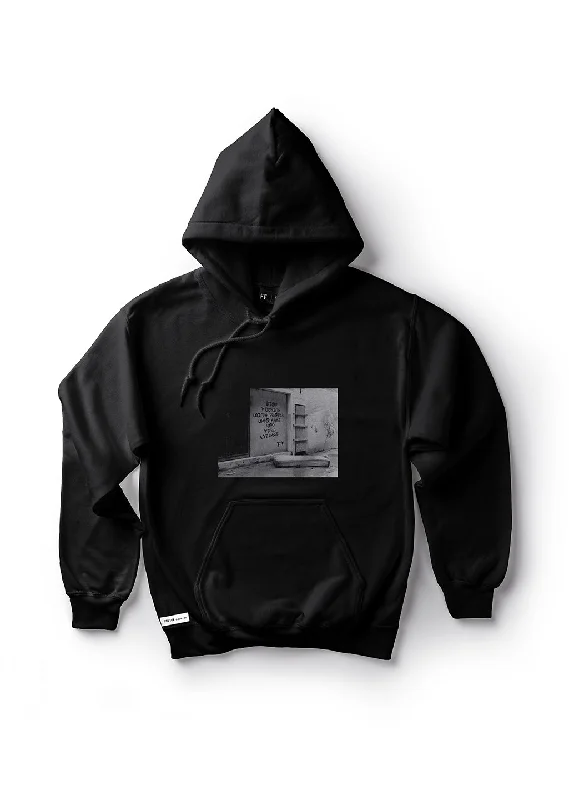 Stop Fucking with People Who Make You Feel Average / Oversized Pullover Hoodie Hoodie with Velcro Closure Adjustable Secure