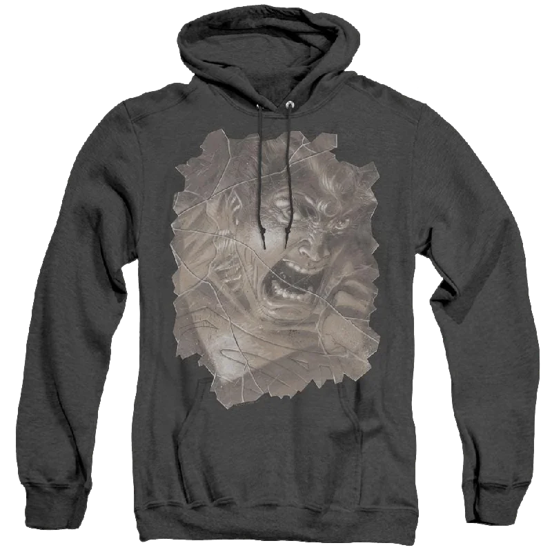 Superman Action #840 Cover - Heather Pullover Hoodie Mock Neck Pullover