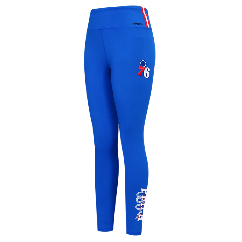 LEGGINGS NBA PHILADELPHIA 76ERS CLASSIC ESSENTIALS PARA MUJER Trendy Seamless Fit Leggings LEGGINGS NBA PHILADELPHIA 76ERS CLASSIC ESSENTIALS PARA MUJER Trendy Seamless Fit Leggings